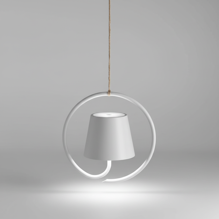 Akumulatorowa lampa wisząca LED - LumiHalo