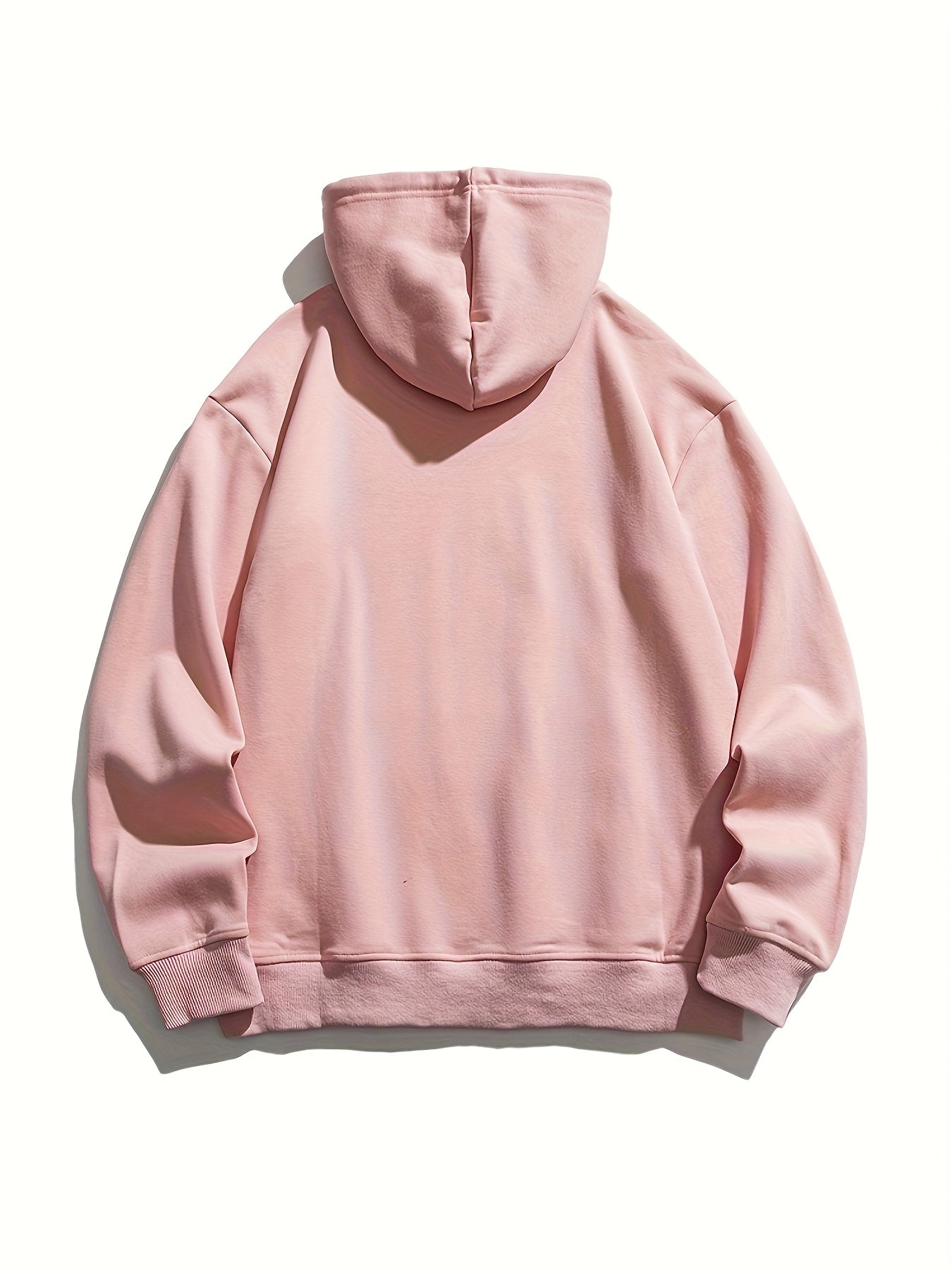 Bluza męska z kapturem z kangurką i elastycznymi ściągaczami