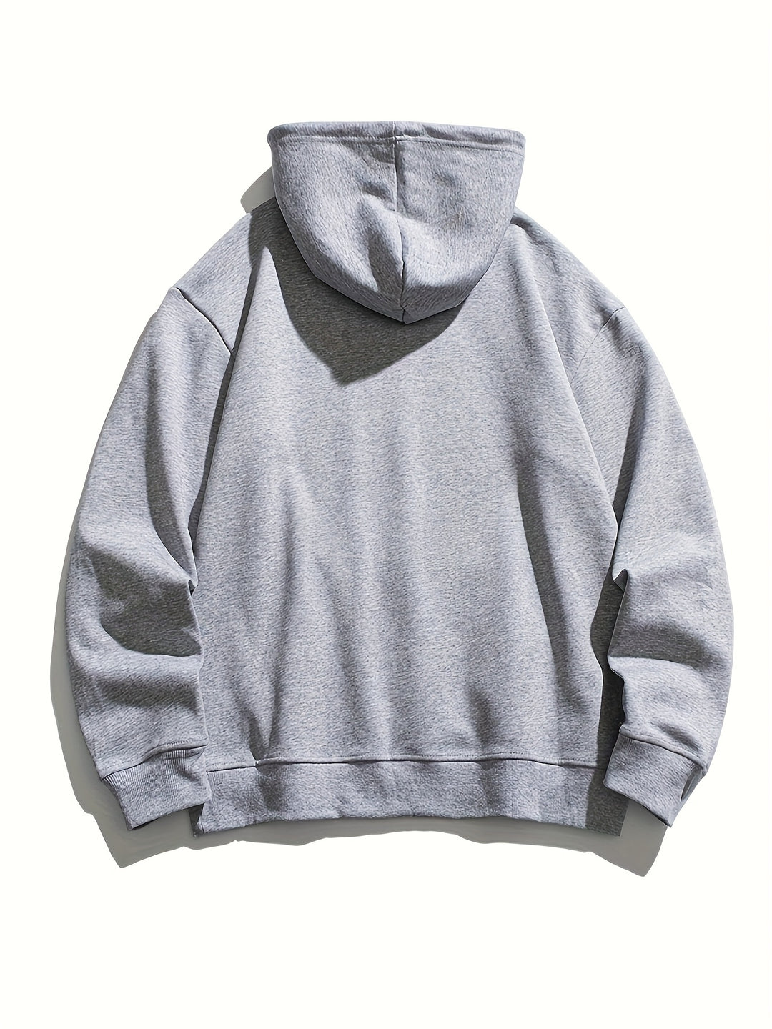 Bluza męska z kapturem z kangurką i elastycznymi ściągaczami