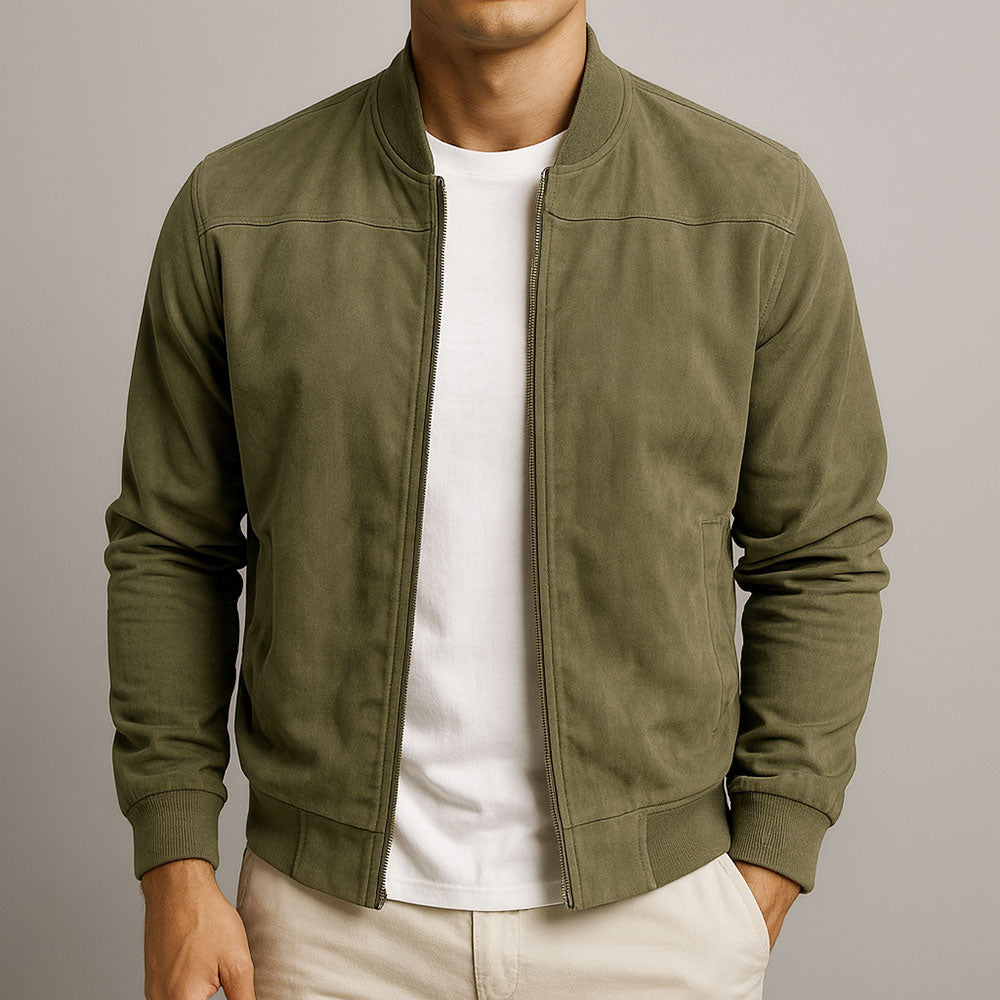 Męska kurtka bomber | Slim fit i elegancka