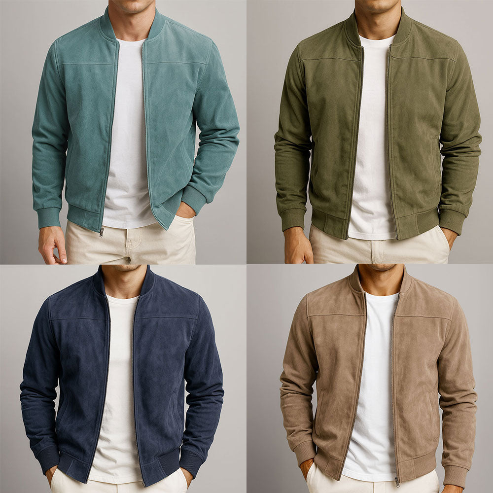 Męska kurtka bomber | Slim fit i elegancka