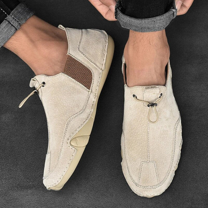Buty ortopedyczne męskie ze skóry naturalnej - Harmen