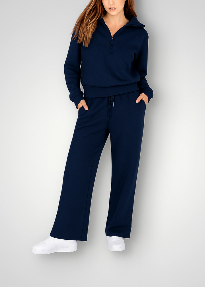 Przytulny i Stylowy Damski Zestaw Loungewear 2 Częściowy