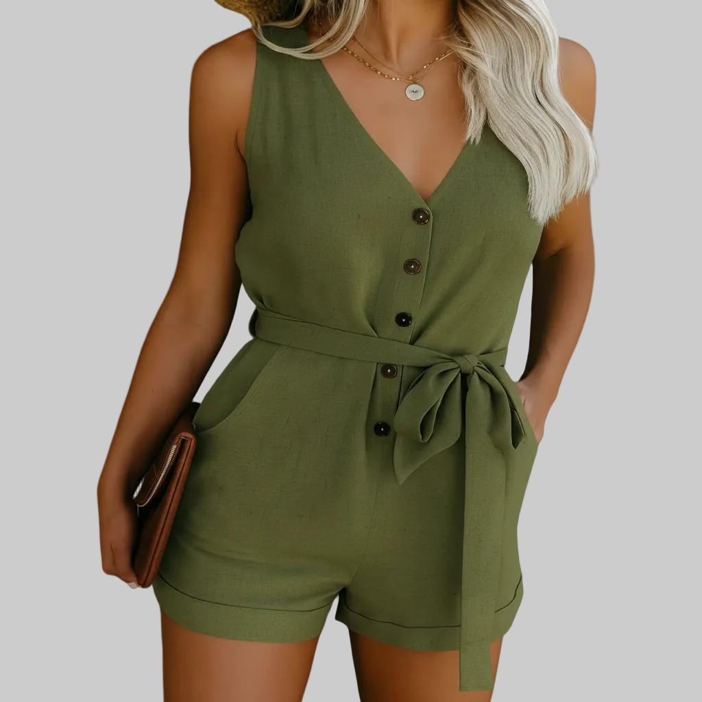 Lekkie Damskie Sukienka na Lato V Neck