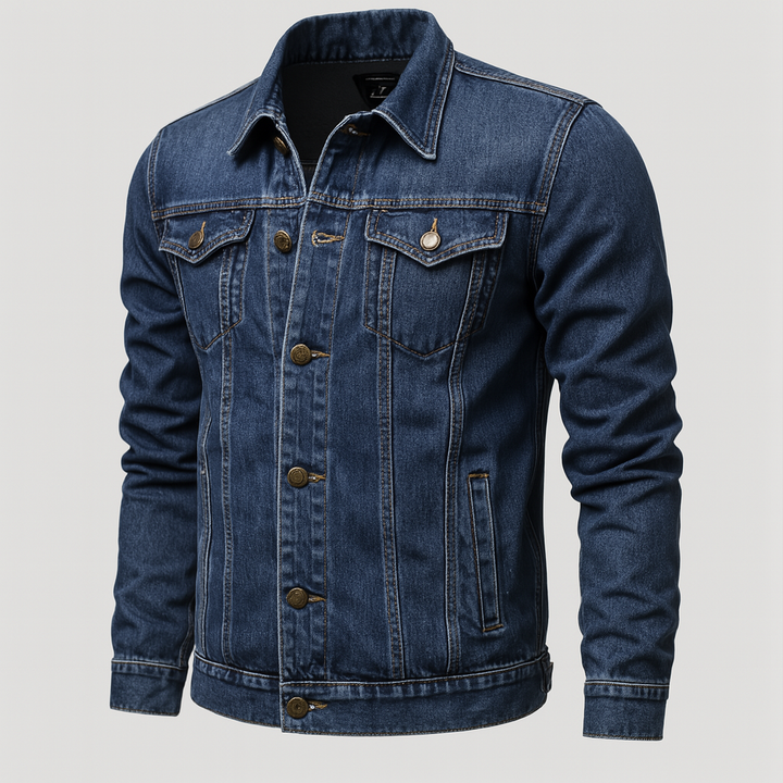 Dżinsowa kurtka trucker dla mężczyzn