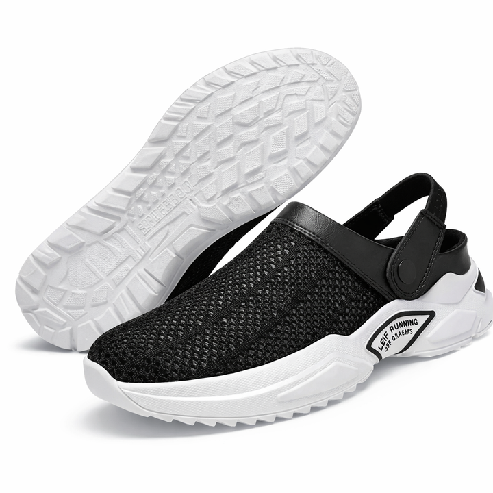 Męskie Sandały Letnie Oddychające z Regulacją