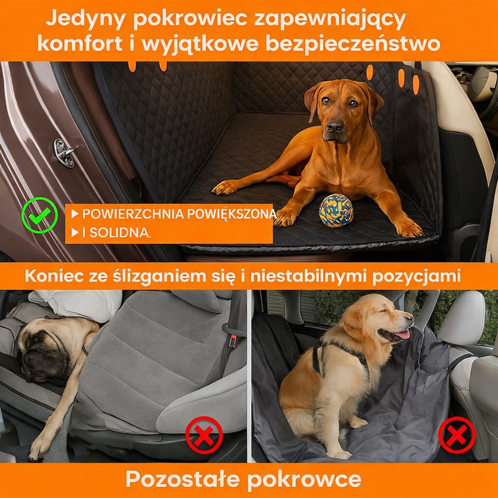 Pokrowiec na samochód dla psa