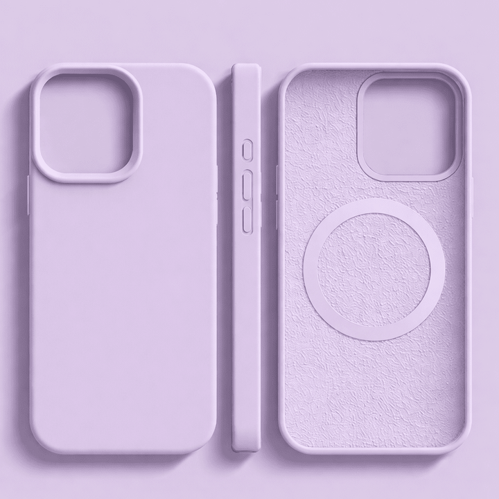 MAGNESOFT LUXE – Magnetyczne Silikonowe Etui z Powierzchnią Soft-Touch do iPhone