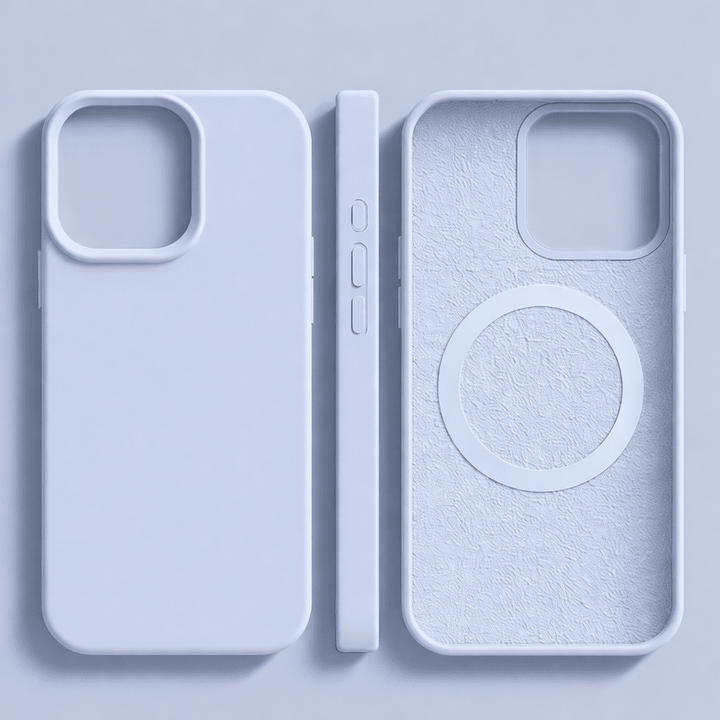MAGNESOFT LUXE – Magnetyczne Silikonowe Etui z Powierzchnią Soft-Touch do iPhone