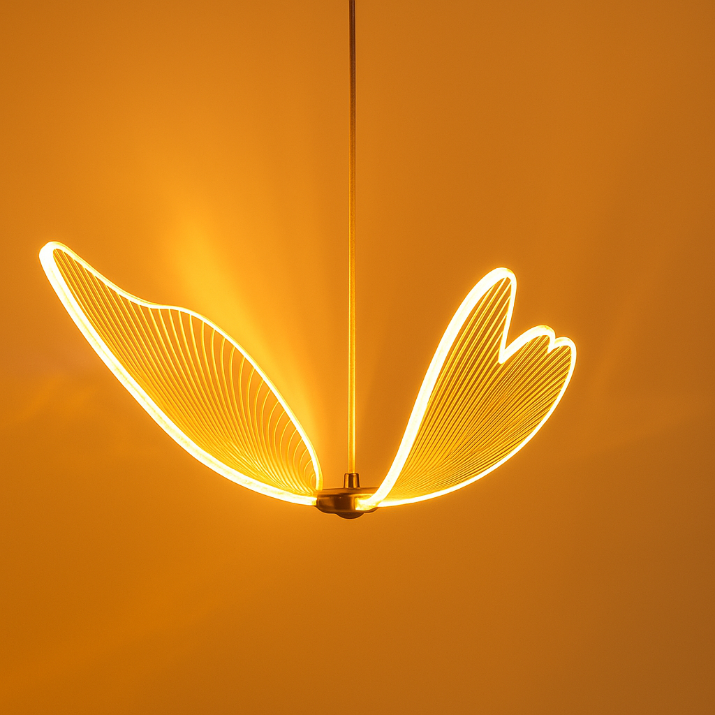 DreamsLight  magiczna lampa wisząca LED w kształcie motyla