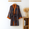 Lekkie Męskie Kimono Robe z Bawełny