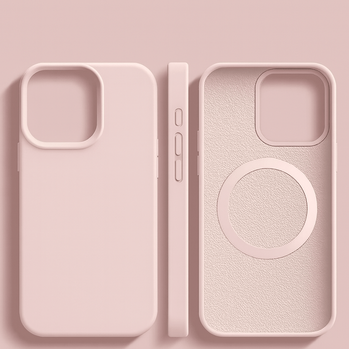 MAGNESOFT LUXE – Magnetyczne Silikonowe Etui z Powierzchnią Soft-Touch do iPhone