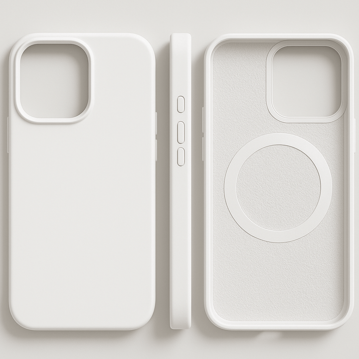 MAGNESOFT LUXE – Magnetyczne Silikonowe Etui z Powierzchnią Soft-Touch do iPhone