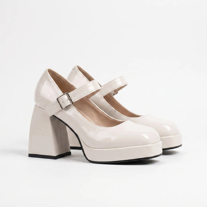 Mary Janes na masywnej platformie - Lynda