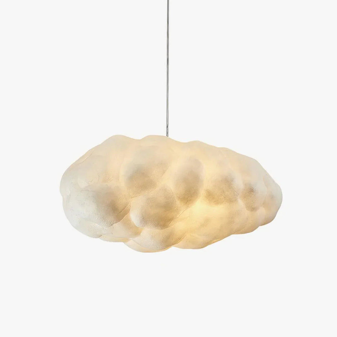 Lampa wisząca w kształcie chmury