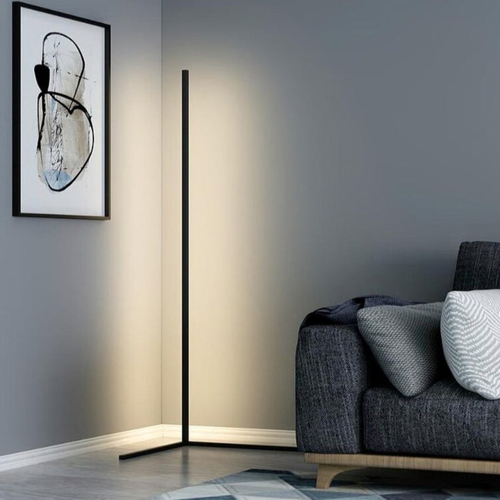 Narożna lampa LED z pilotem – Viorra