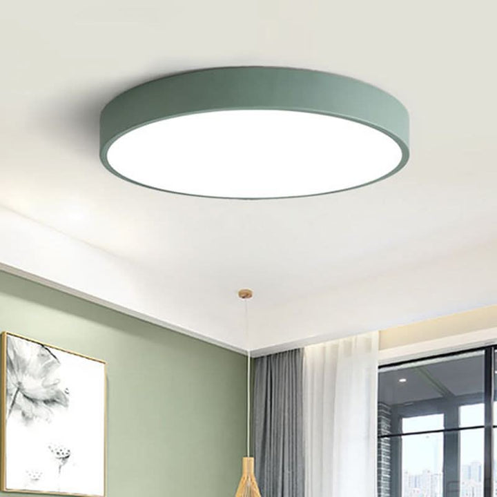 Plafon | Okrągły plafon LED | Metal | Eterna