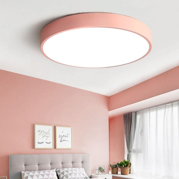 Plafon | Okrągły plafon LED | Metal | Eterna