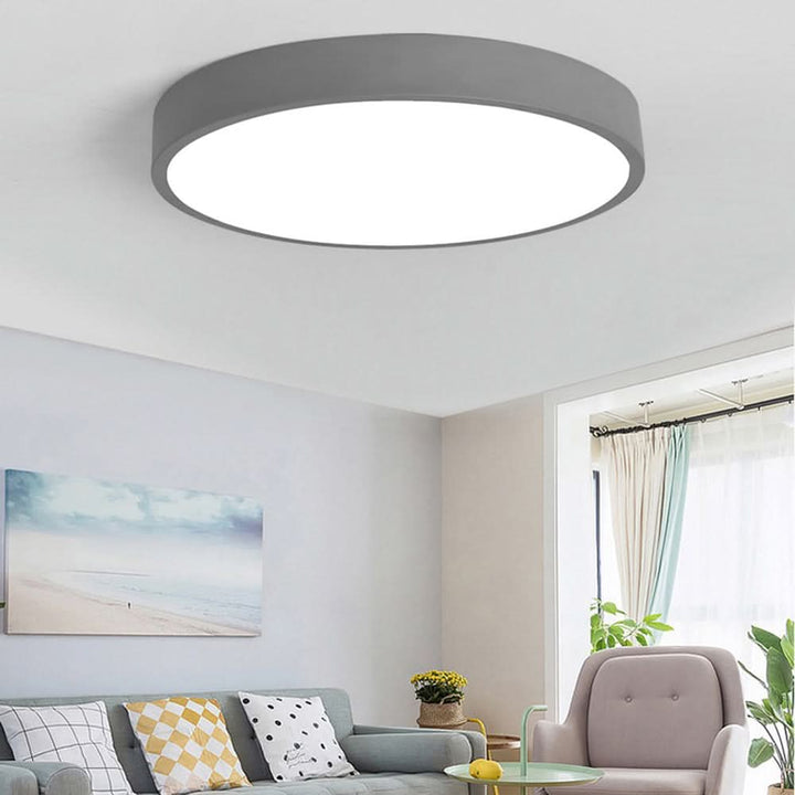 Plafon | Okrągły plafon LED | Metal | Eterna