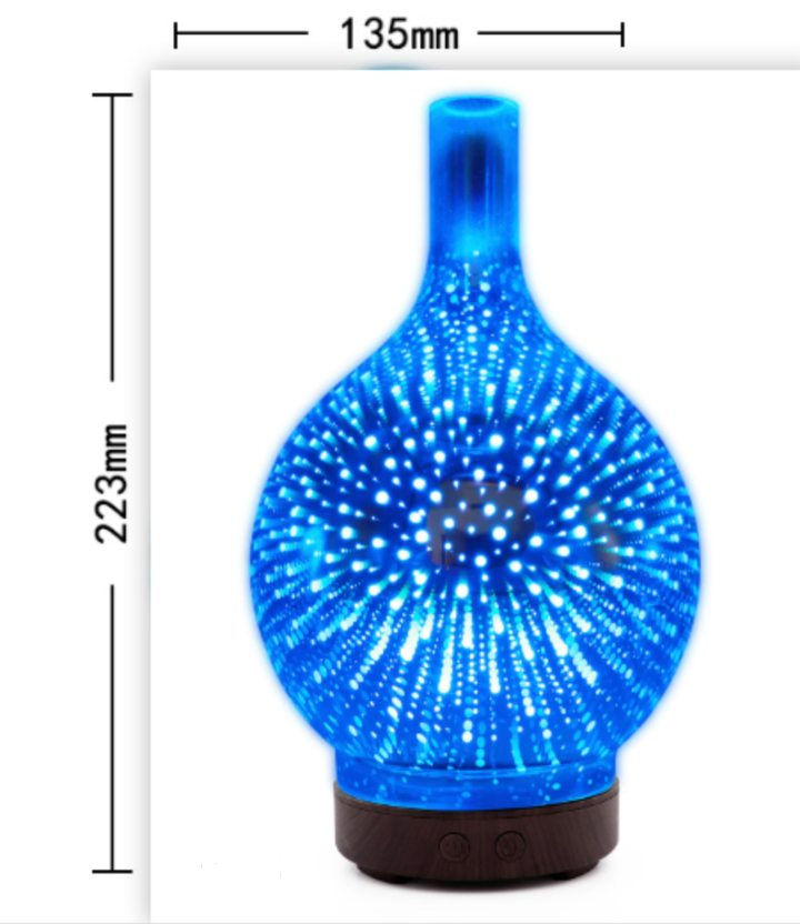 Relaksujący dyfuzor zapachowy do aromaterapii i oświetlenia otoczenia – AuroraGlow