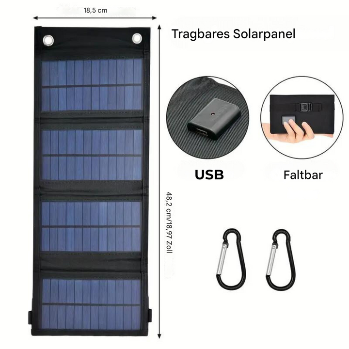 Składany solarny powerbank - SolarMate