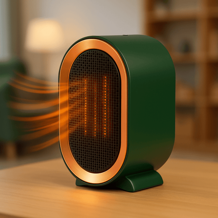 Grzejnik ceramiczny 1200 W, cichy poniżej 36 dB