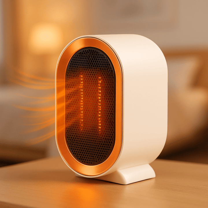 Grzejnik ceramiczny 1200 W, cichy poniżej 36 dB