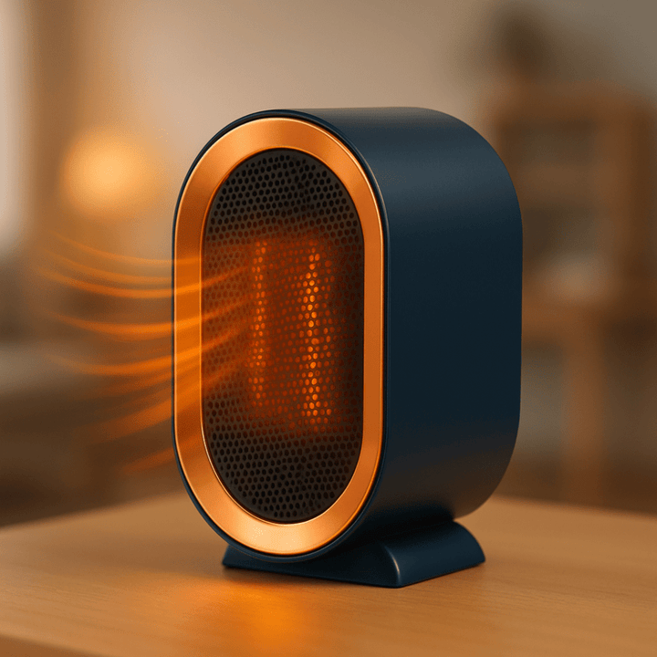Grzejnik ceramiczny 1200 W, cichy poniżej 36 dB