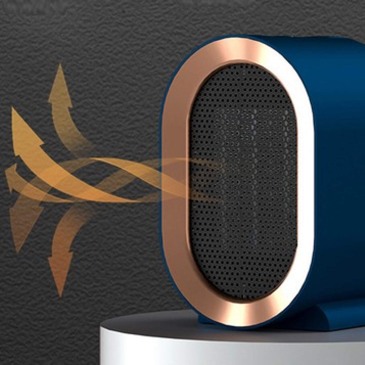 Grzejnik ceramiczny 1200 W, cichy poniżej 36 dB
