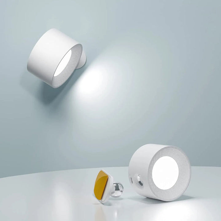 Magnetyczna i bezprzewodowa lampa ścienna