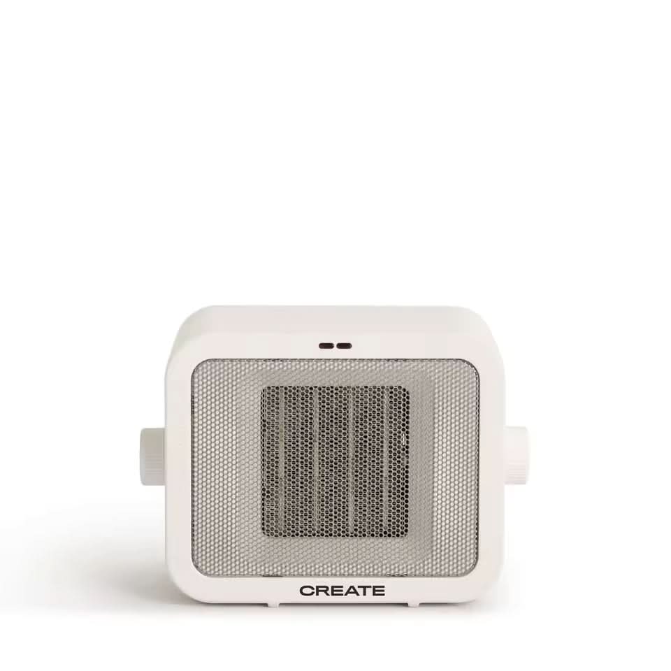 Ceramiczny termowentylator 1500 W z zabezpieczeniem przed przegrzaniem