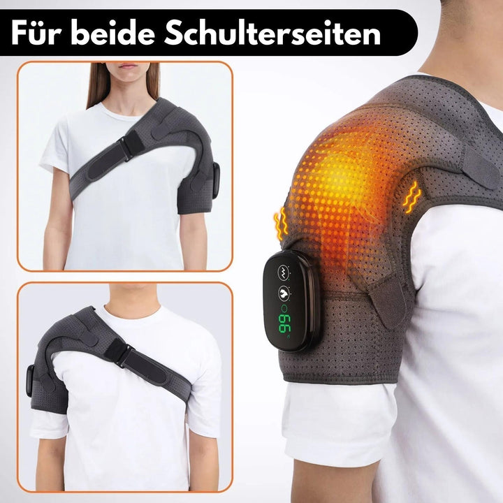 Przenośny masażer do ramion z terapią ciepła – ThermoFlex Pro