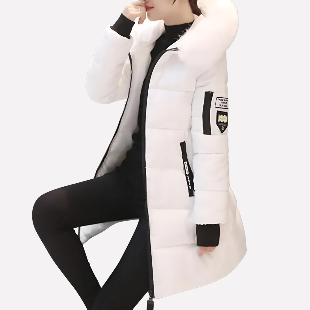 Casual Ciepla Kurtka Zimowa
