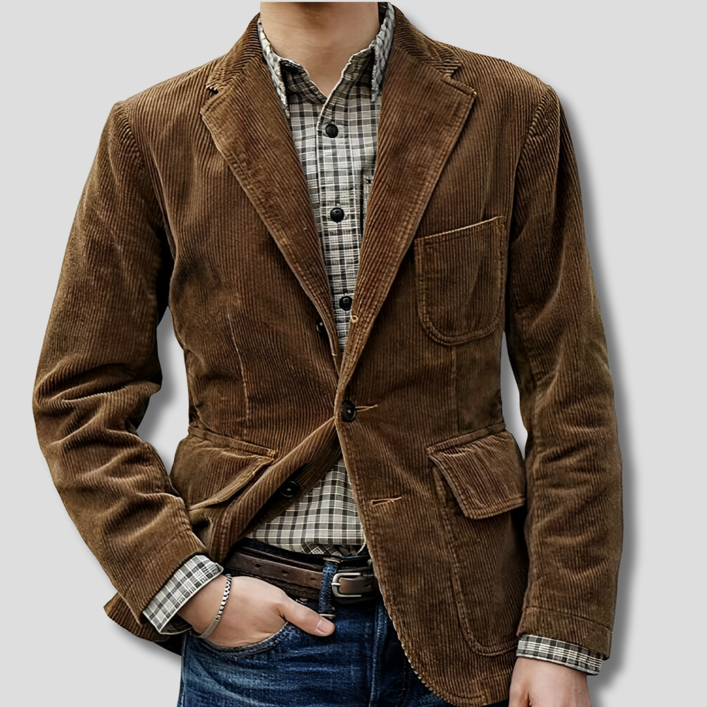 Stylowy Vintage Blazer i Kamizelka