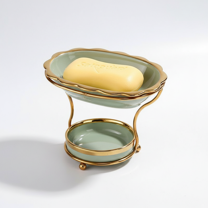 Podwyższona porcelanowa mydelniczka - DryGrace