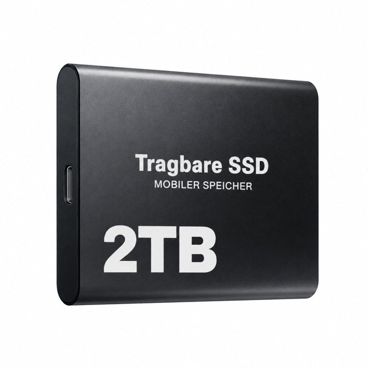 Zewnętrzny dysk SSD 2 TB z USB-C i wysoką prędkością