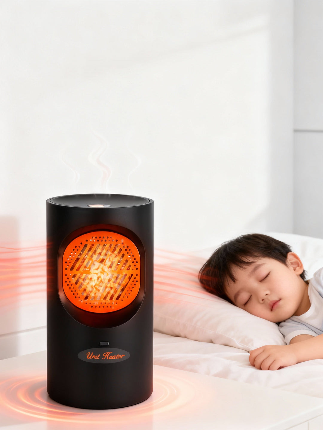Mini termowentylator 300 W, ciepło w 2 sekundy