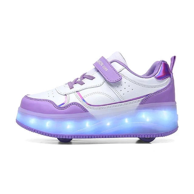 Ortopedyczne rolki z LED - Zoe