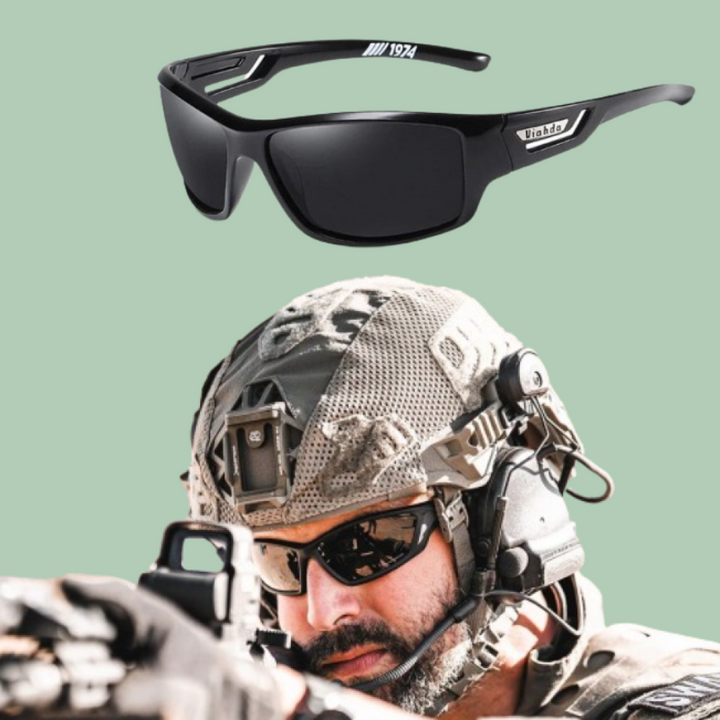 Okulary przeciwsłoneczne polaryzacyjne GlareShield | Trwałe fotochromowe okulary UV 400 na aktywności na świeżym powietrzu