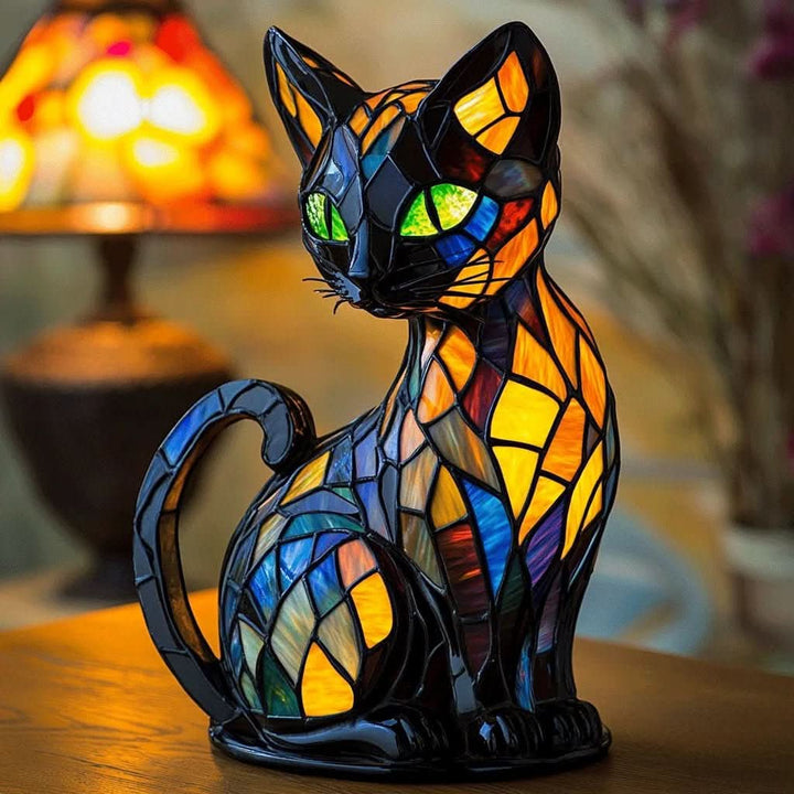 FELILUX – zabawna lampka nocna LED w kształcie kota z delikatnym światłem otoczenia