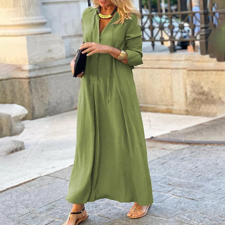 Damska sukienka maxi – elegancka sylwetka