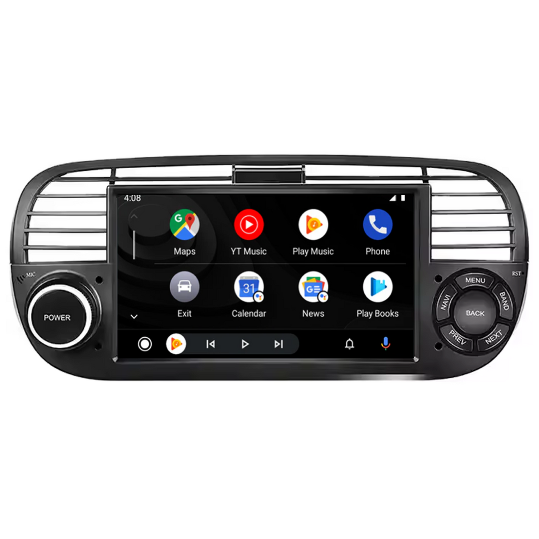 Fiat 500 | CarPlay & Android Auto | 2007-2015 | Plug & Play