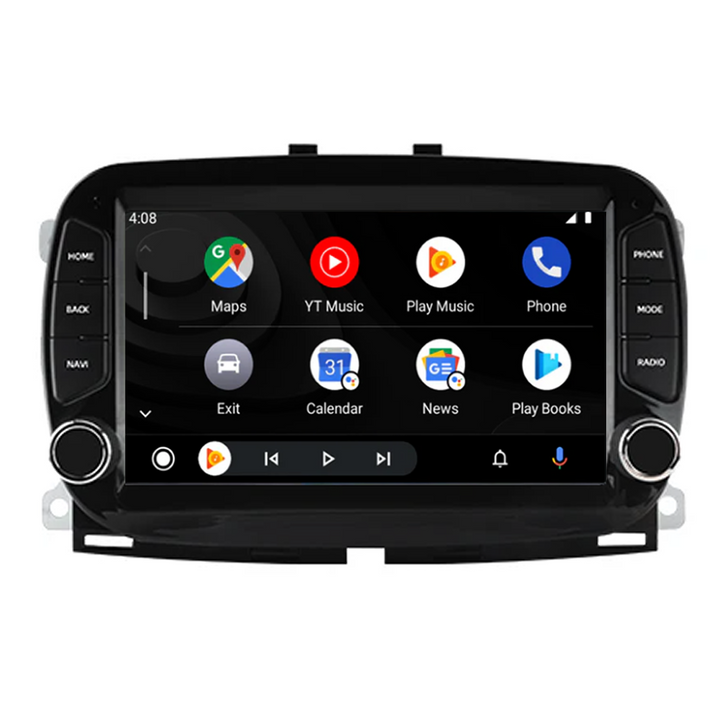 Fiat 500 | CarPlay & Android Auto | 2016-2019 | Plug & Play