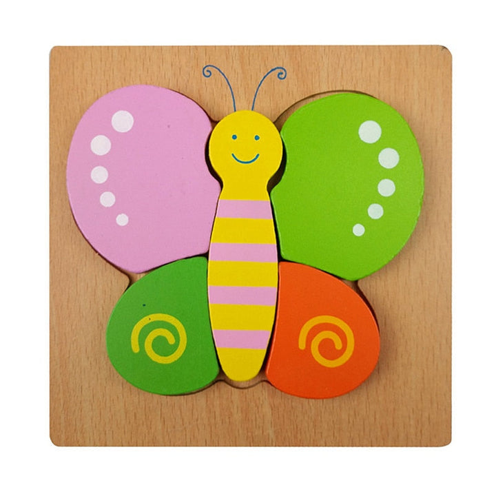 Puzzle Montessori z Drewna – ColourJoy (Kup 1, odbierz 1 gratis)