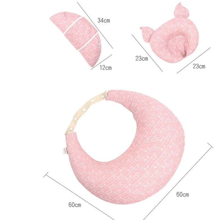Ergonomiczna poduszka do karmienia dla mam i niemowląt - MilchMoment