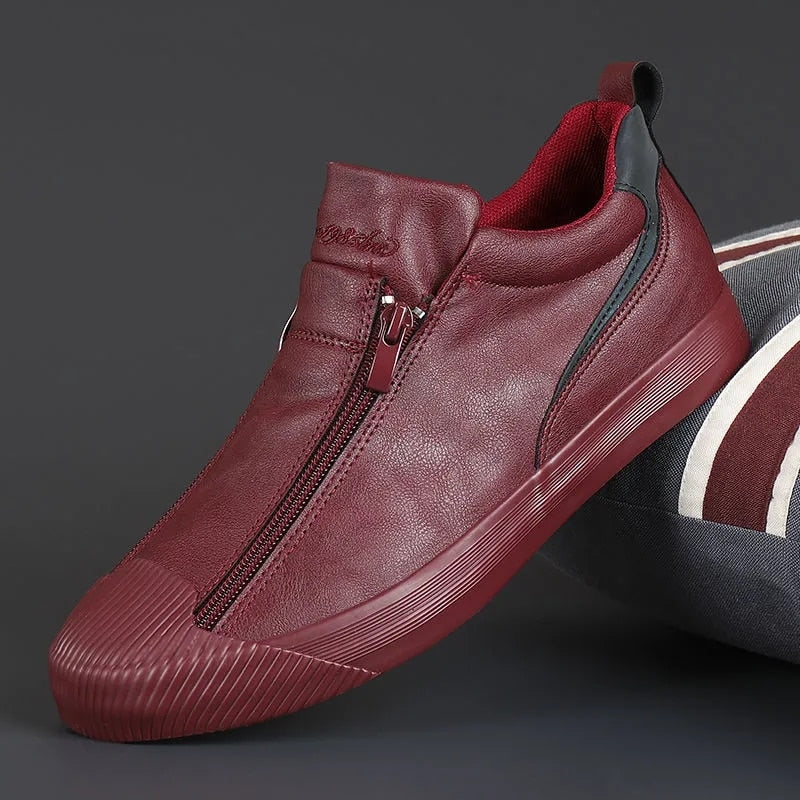 Męskie sneakersy z zamkiem i komfortem – Noah
