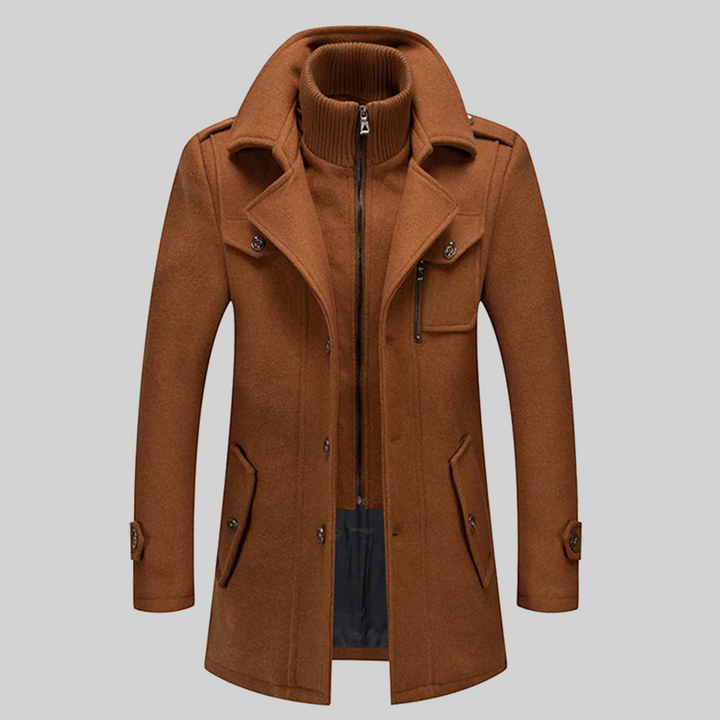Płaszcz męski – modny design z nowoczesnym wyglądem