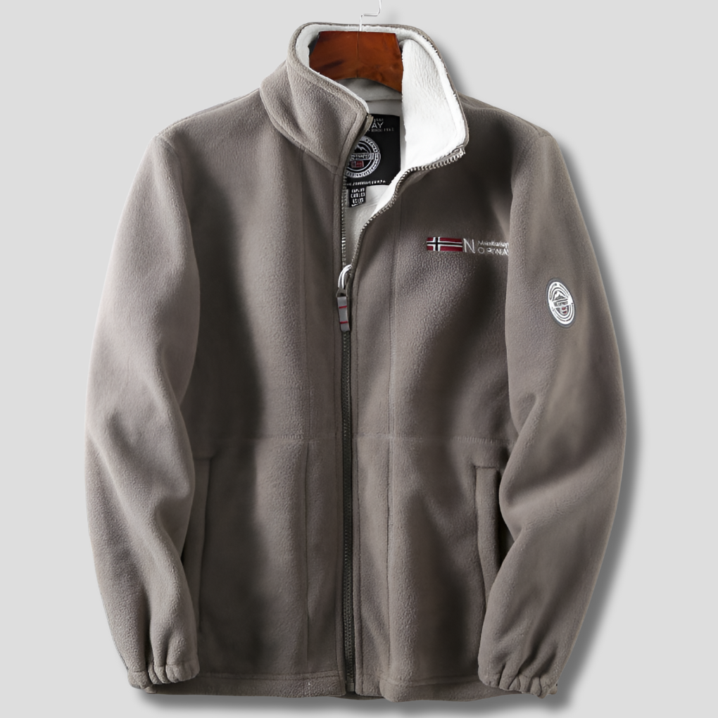 Wiatrówka i Komfortowa Męska Kurtka Fleece