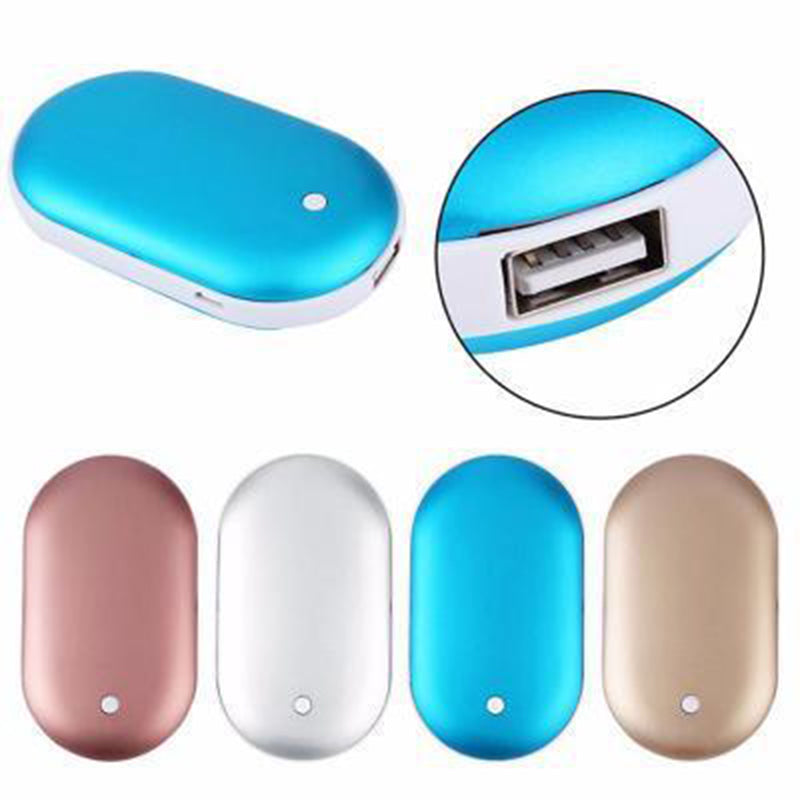 Ładowalny ogrzewacz do rąk z powerbankiem 5200 mAh