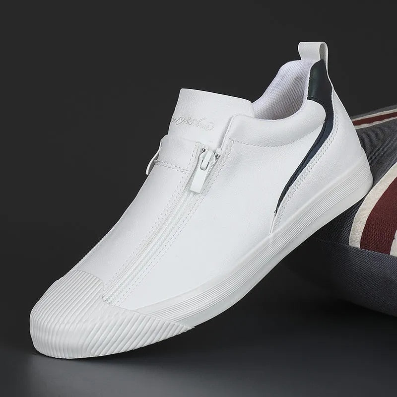 Męskie sneakersy z zamkiem i komfortem – Noah